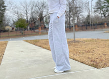 Load image into Gallery viewer, Gray Wide Leg Sweatpants
